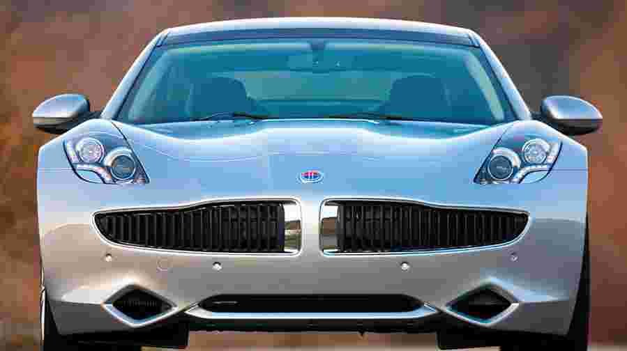 FISKERKarma 4558 3 Car A4 Photo Print