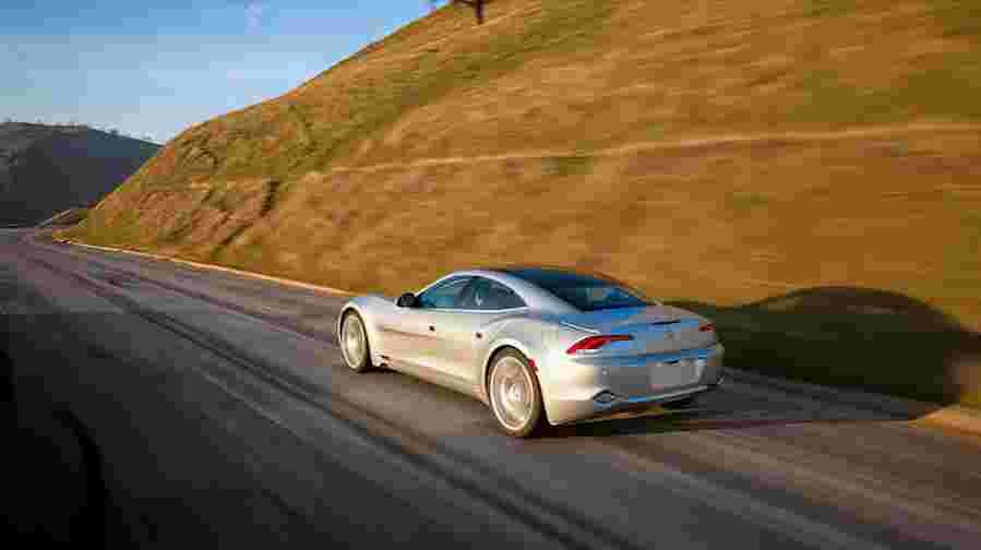 FISKERKarma 4558 4 Car A4 Photo Print