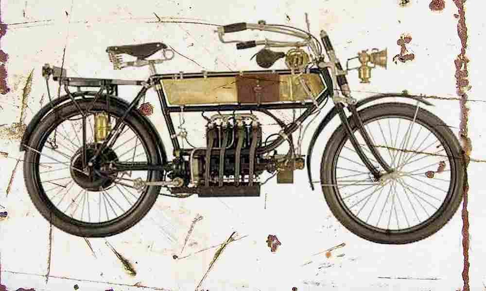 FN 1910 Aged Vintage A4 Photo Print