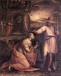 FONTANA Lavinia Jesus Appears To Mary Magdalene Art A4 Photo Print