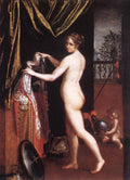 FONTANA Lavinia Minerva Dressing Art A4 Photo Print