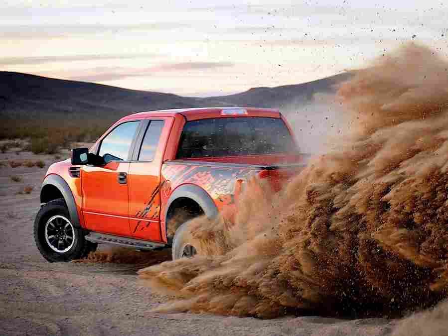FORD F 150 Raptor SVT 4071 34 Car A4 Photo Print
