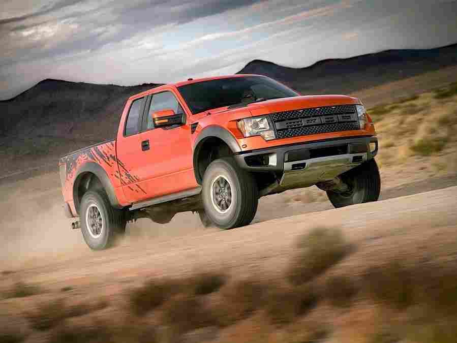 FORD F 150 Raptor SVT 4071 44 Car A4 Photo Print