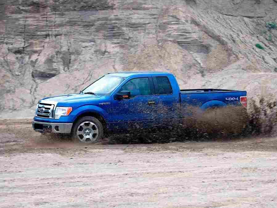 FORD F 150 Super Crew 4069 28 Car A4 Photo Print
