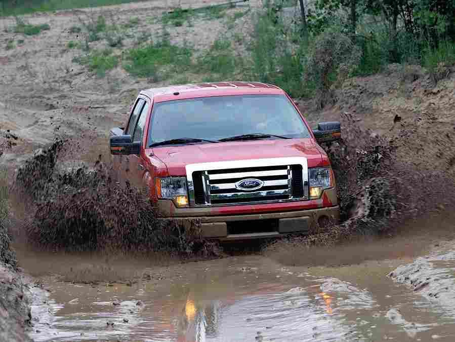 FORD F 150 Super Crew 4069 29 Car A4 Photo Print
