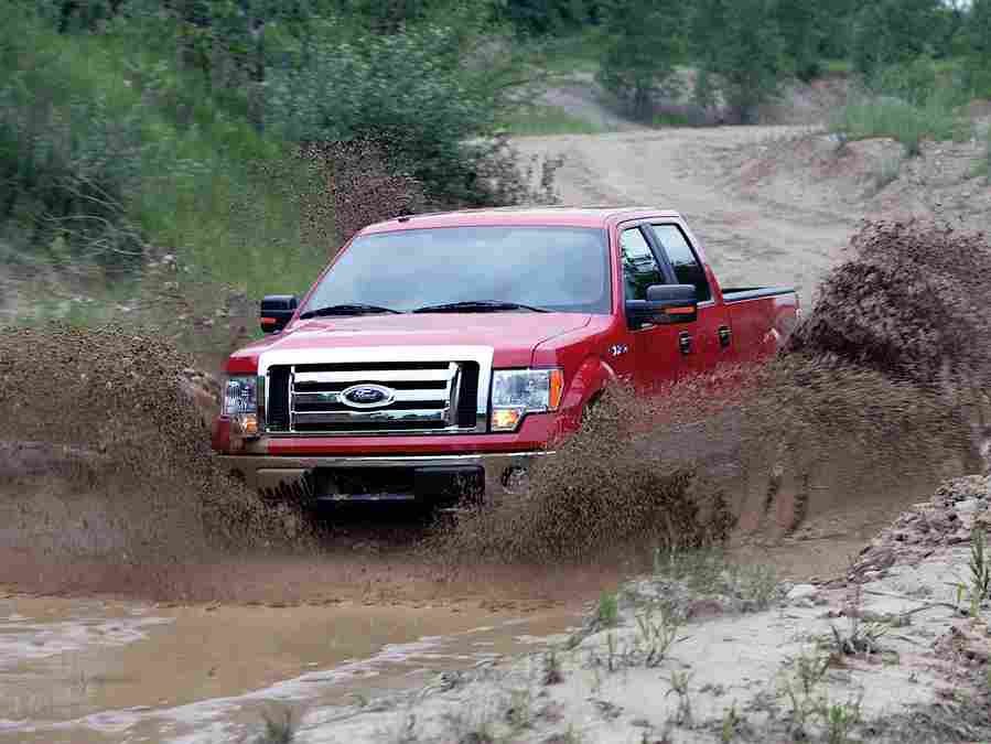 FORD F 150 Super Crew 4069 34 Car A4 Photo Print