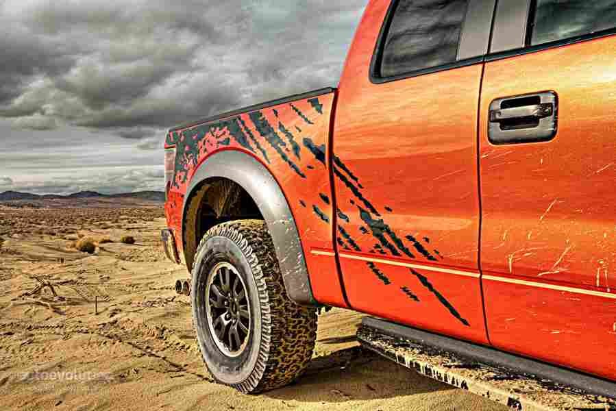 FORDF 150RaptorSVT 4071 5 Car A4 Photo Print