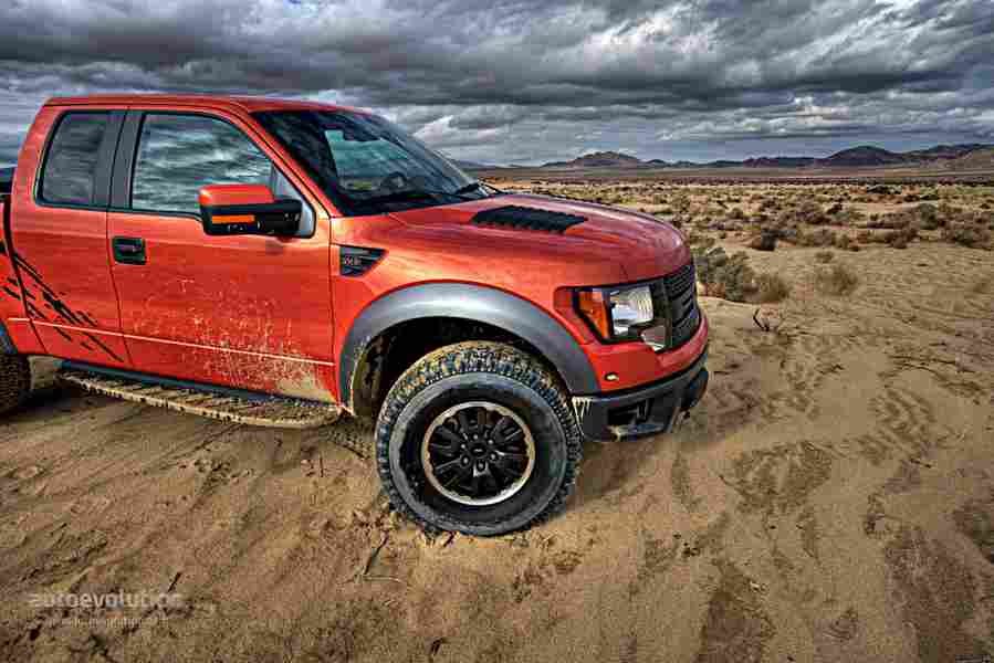 FORDF 150RaptorSVT 4071 7 Car A4 Photo Print