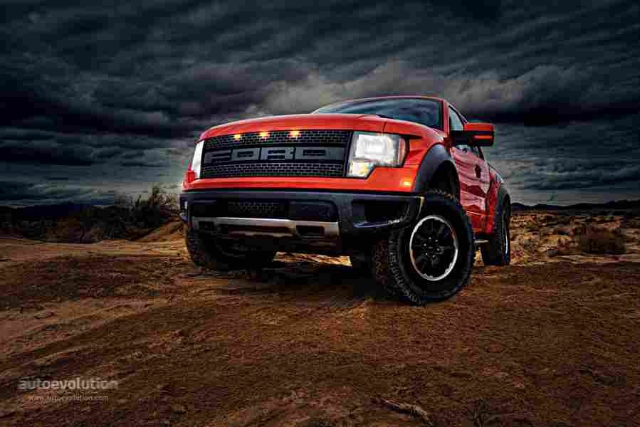 FORDF 150RaptorSVT 4071 9 Car A4 Photo Print