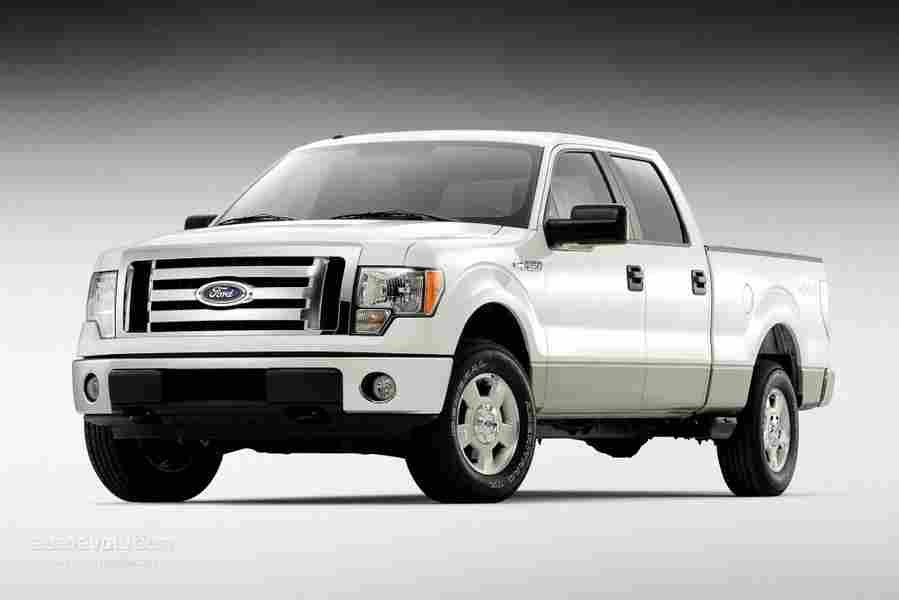 FORDF 150SuperCrew 4069 4 Car A4 Photo Print