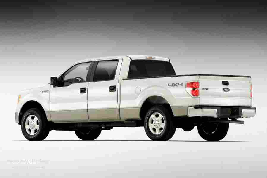 FORDF 150SuperCrew 4069 5 Car A4 Photo Print