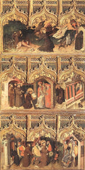 FRANCES Nicolas Scenes From The Life Of St Francis Art A4 Photo Print