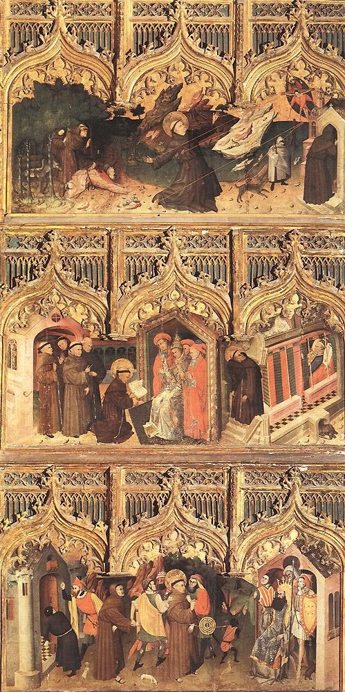 FRANCES Nicolas Scenes From The Life Of St Francis Art A4 Photo Print