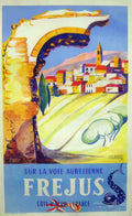 FREJUS Vintage Advert A4 Photo Print