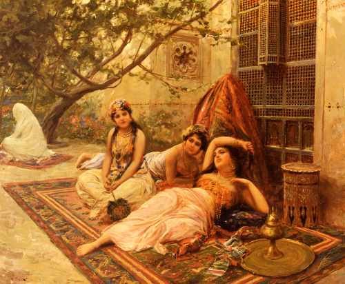 Fabbi Fabbio Girls Of The Harem A4 Photo Print