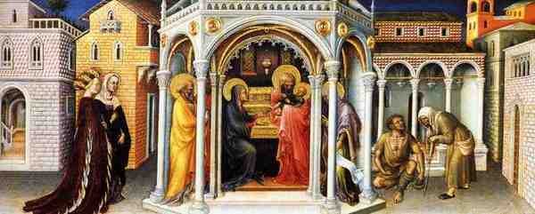 Fabriano Gentile Da The Presentation In The Temple A4 Photo Print