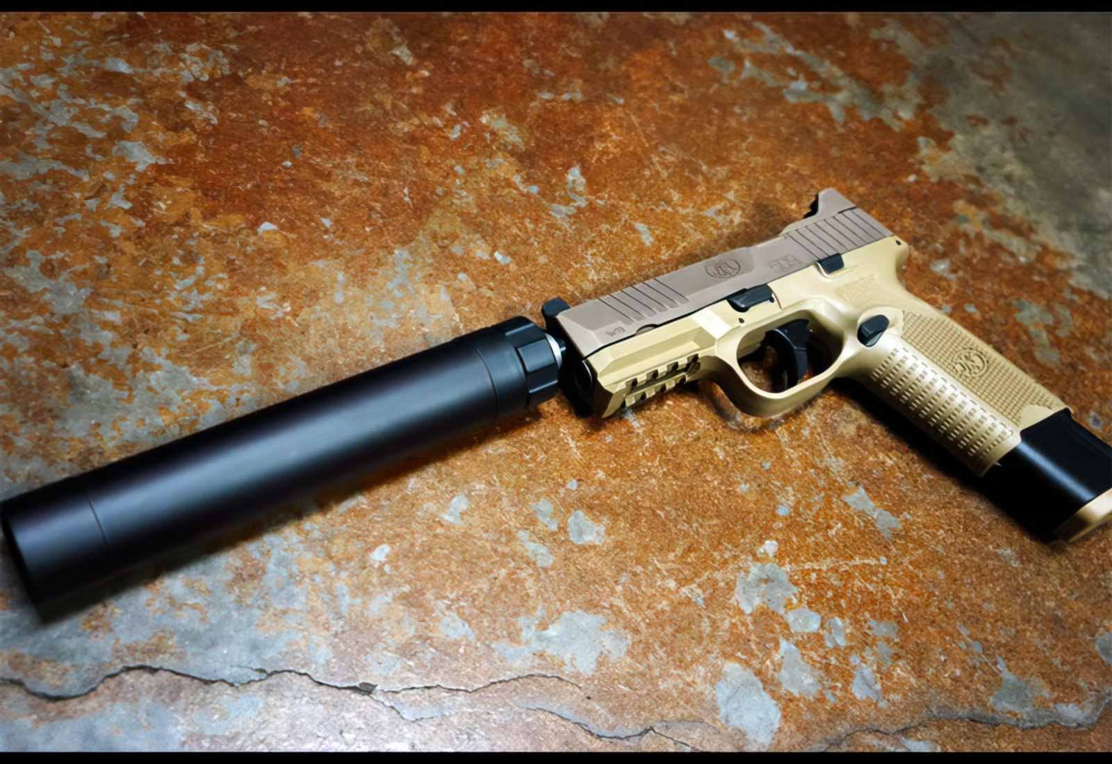 Fabrique Nationale America Fn509 Semiautomatic Pistol 2 A4 Photo Print