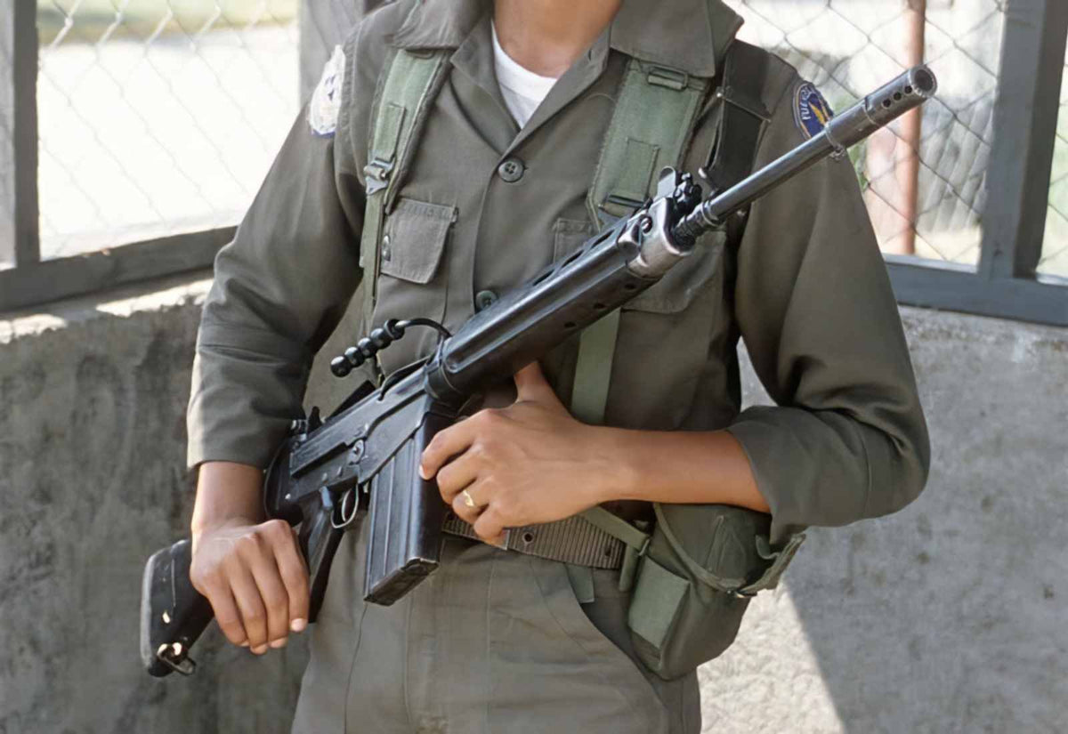 Fabrique Nationale Fn Fal A4 Photo Print