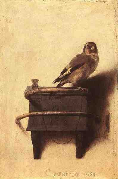 Fabritius Carel The Goldfinch A4 Photo Print