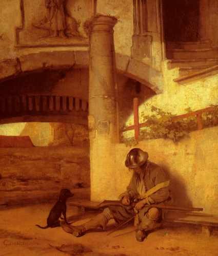 Fabritius Carel The Sentry A4 Photo Print