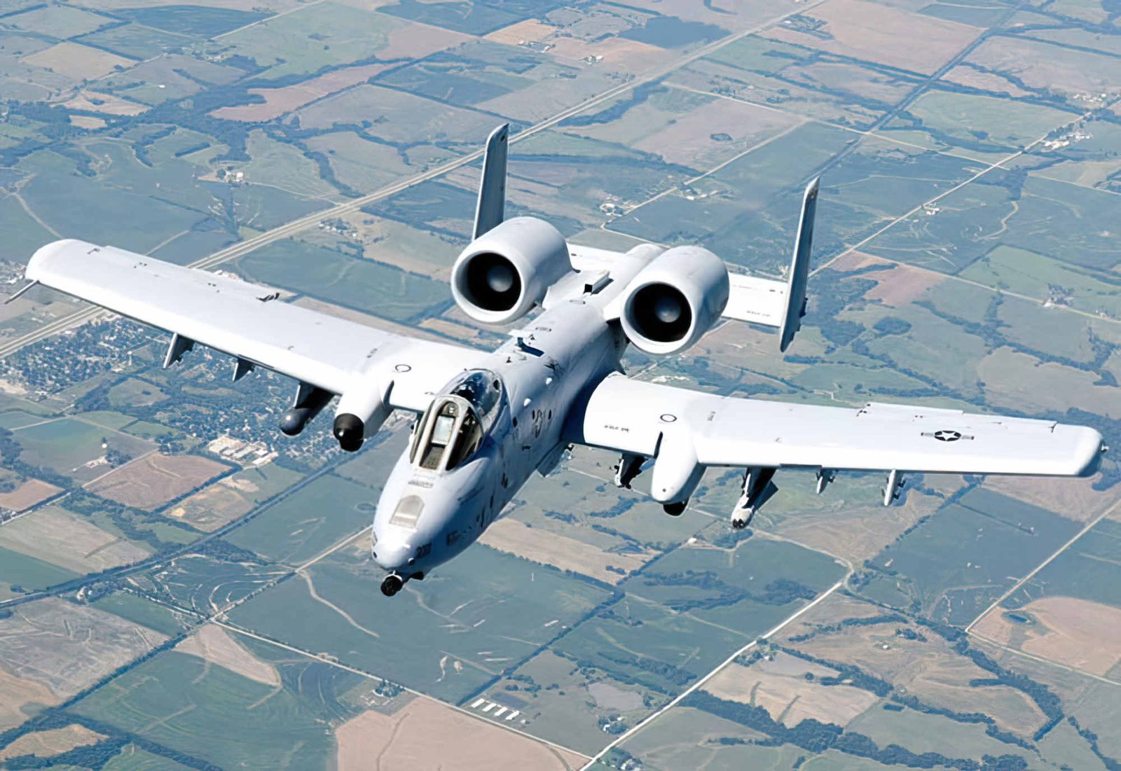 Fairchild Republic A10 Thunderbolt Ii Warthog Close Support Aircraft Usa 21 A4 Photo Print