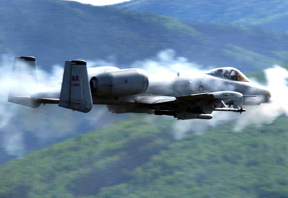 Fairchild Republic A10 Thunderbolt Ii Warthog Close Support Aircraft Usa 24 A4 Photo Print