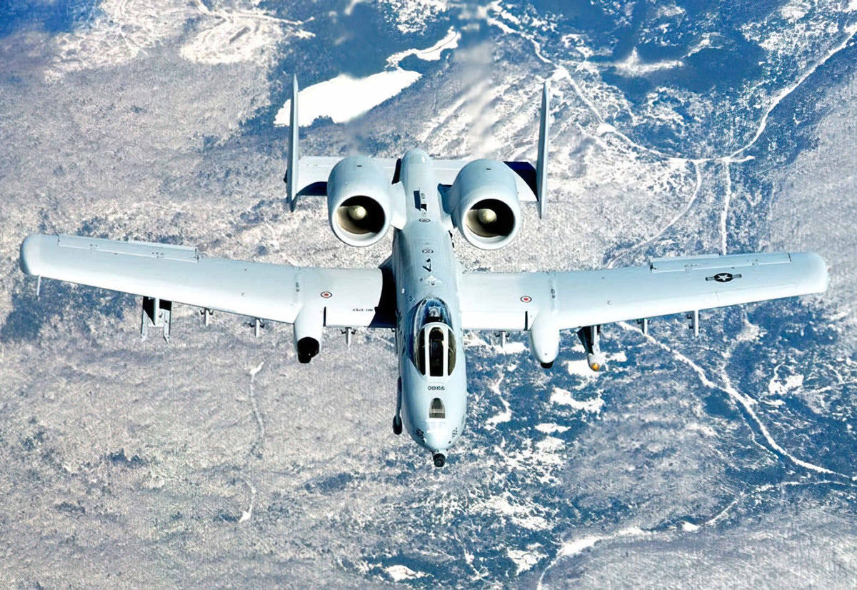 Fairchild Republic A10 Thunderbolt Ii Warthog Close Support Aircraft Usa 28 A4 Photo Print