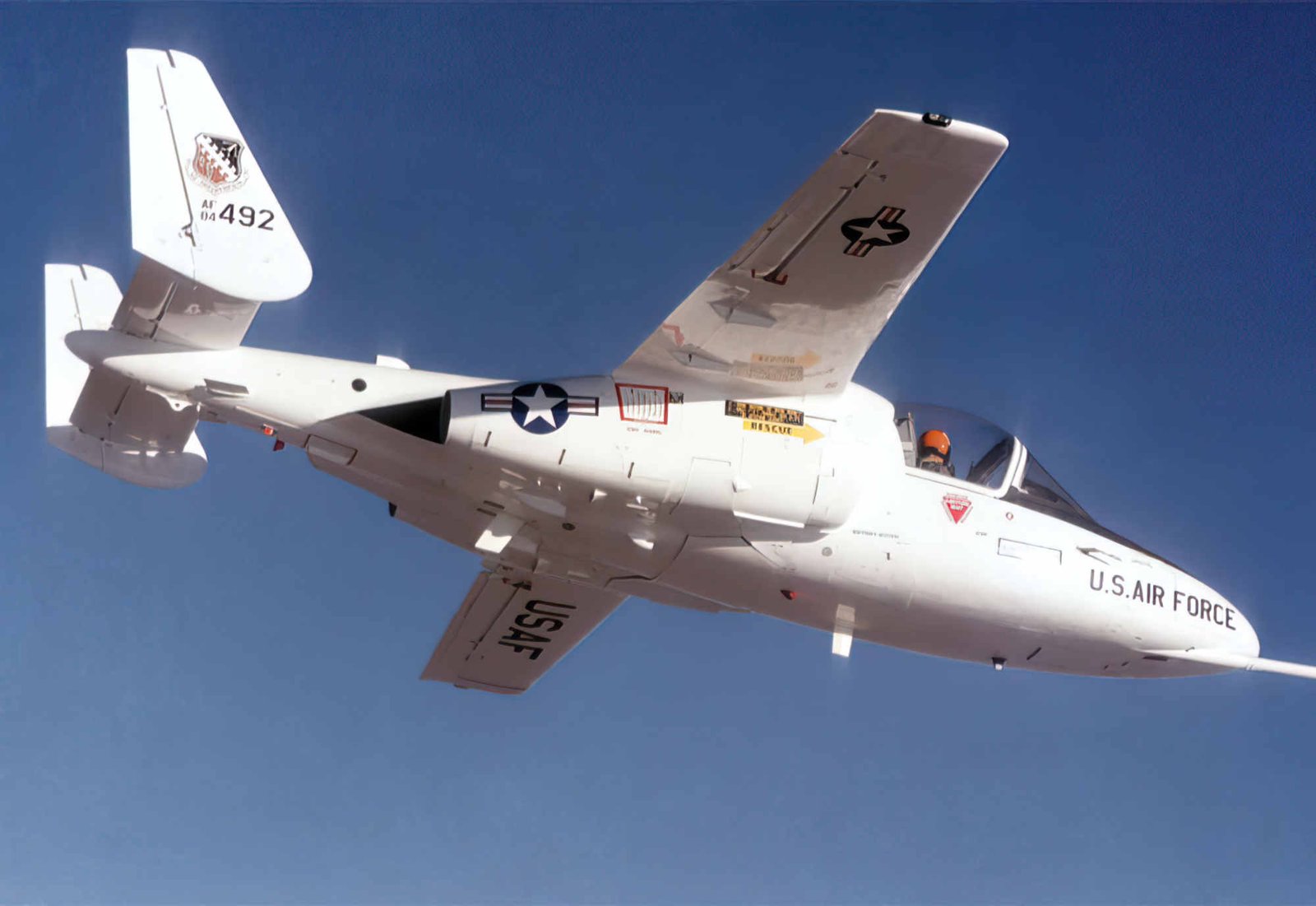 Fairchild Republic T46 Jet Trainer Prototype Usaf A4 Photo Print