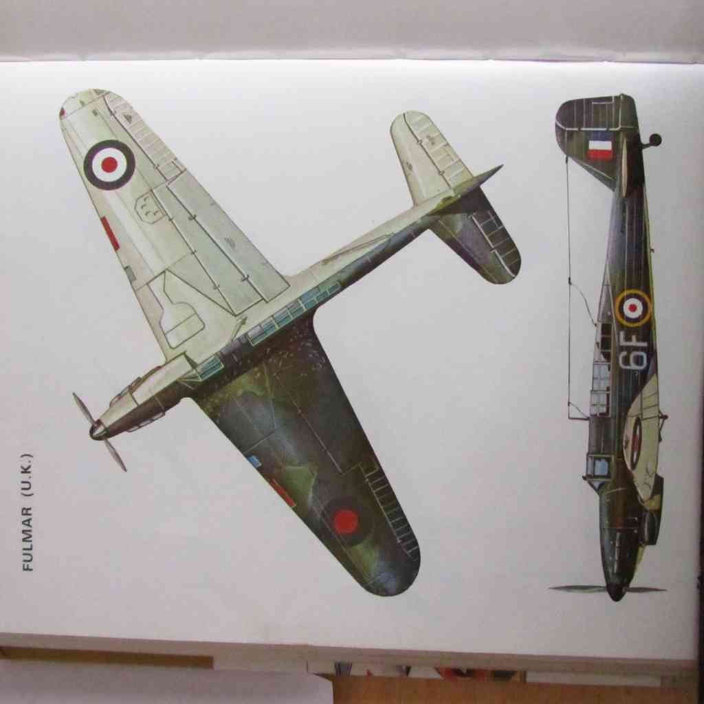 Fairey Fulmer II UK 1942 A4 Photo Print
