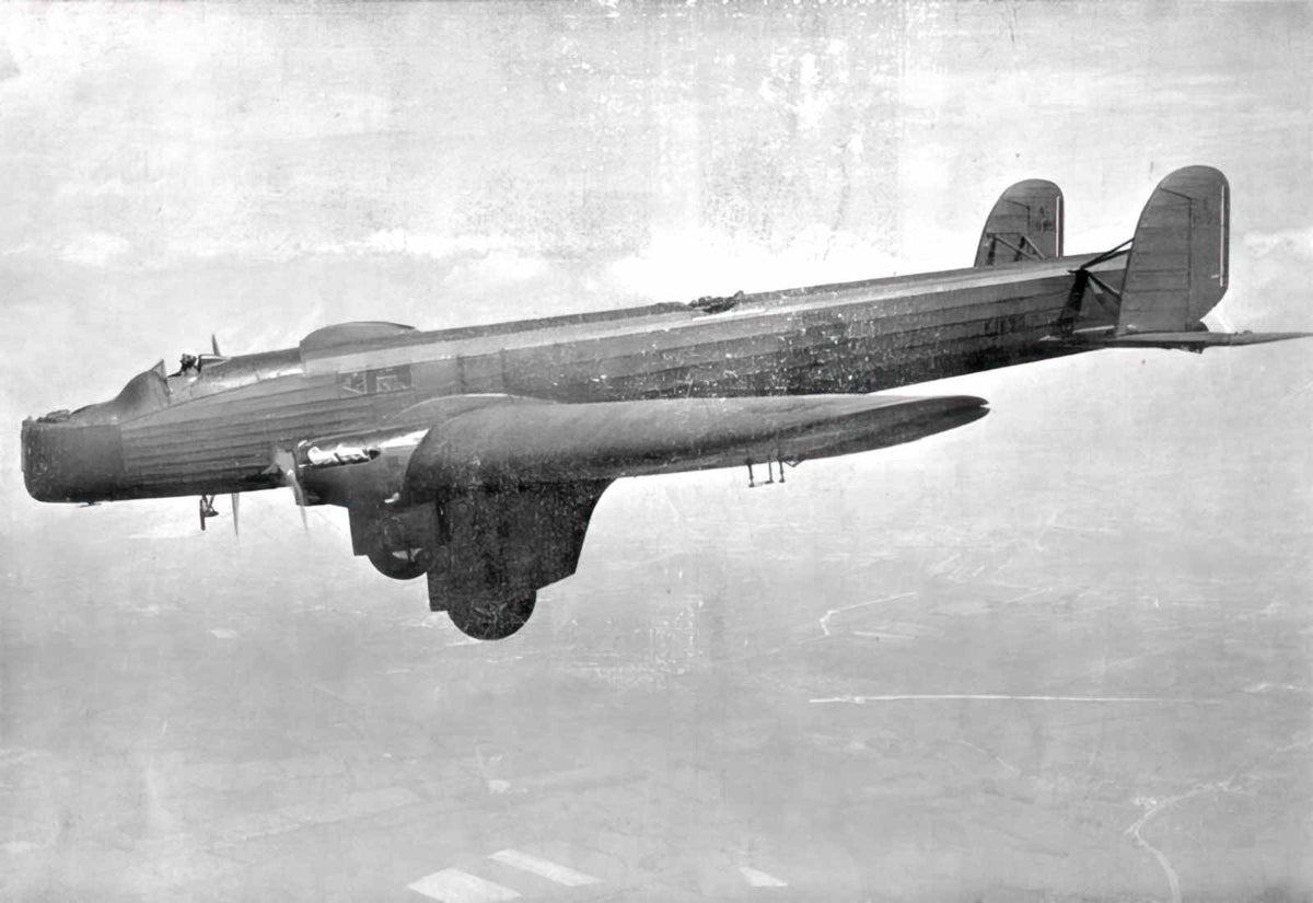 Fairey Hendon Heavy Night Bomber Uk A4 Photo Print