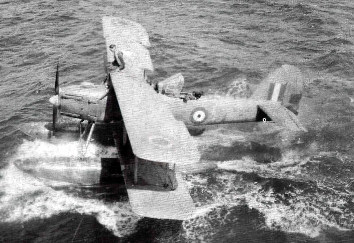 Fairey Seafox Reconnaissance Biplane Floatplane A4 Photo Print