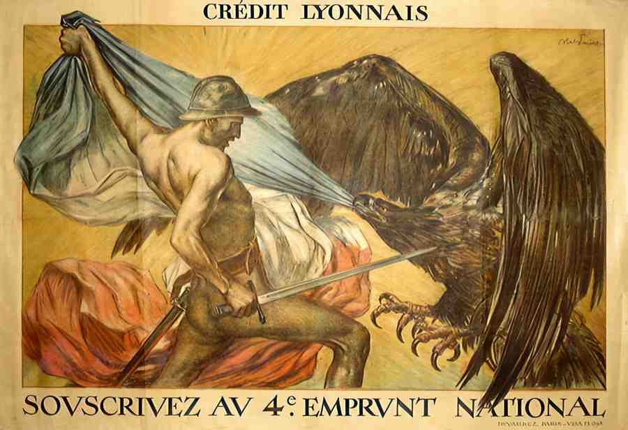 FaivreEagle Vintage Advert A4 Photo Print