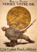 FaivreGoldCoin Vintage Advert A4 Photo Print