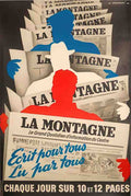 FalcucciMontagne Vintage Advert A4 Photo Print