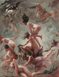 Falero Luis Ricardo Vision of Faust 1878  A4 Photo Print