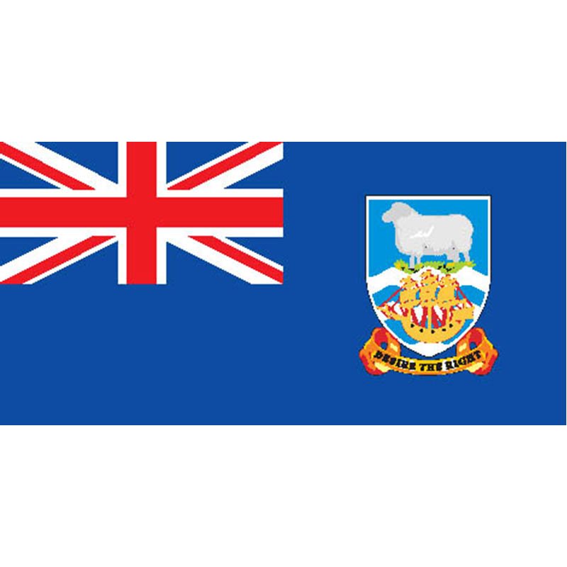 Falkland Islands Flag N506 A4 Photo Print