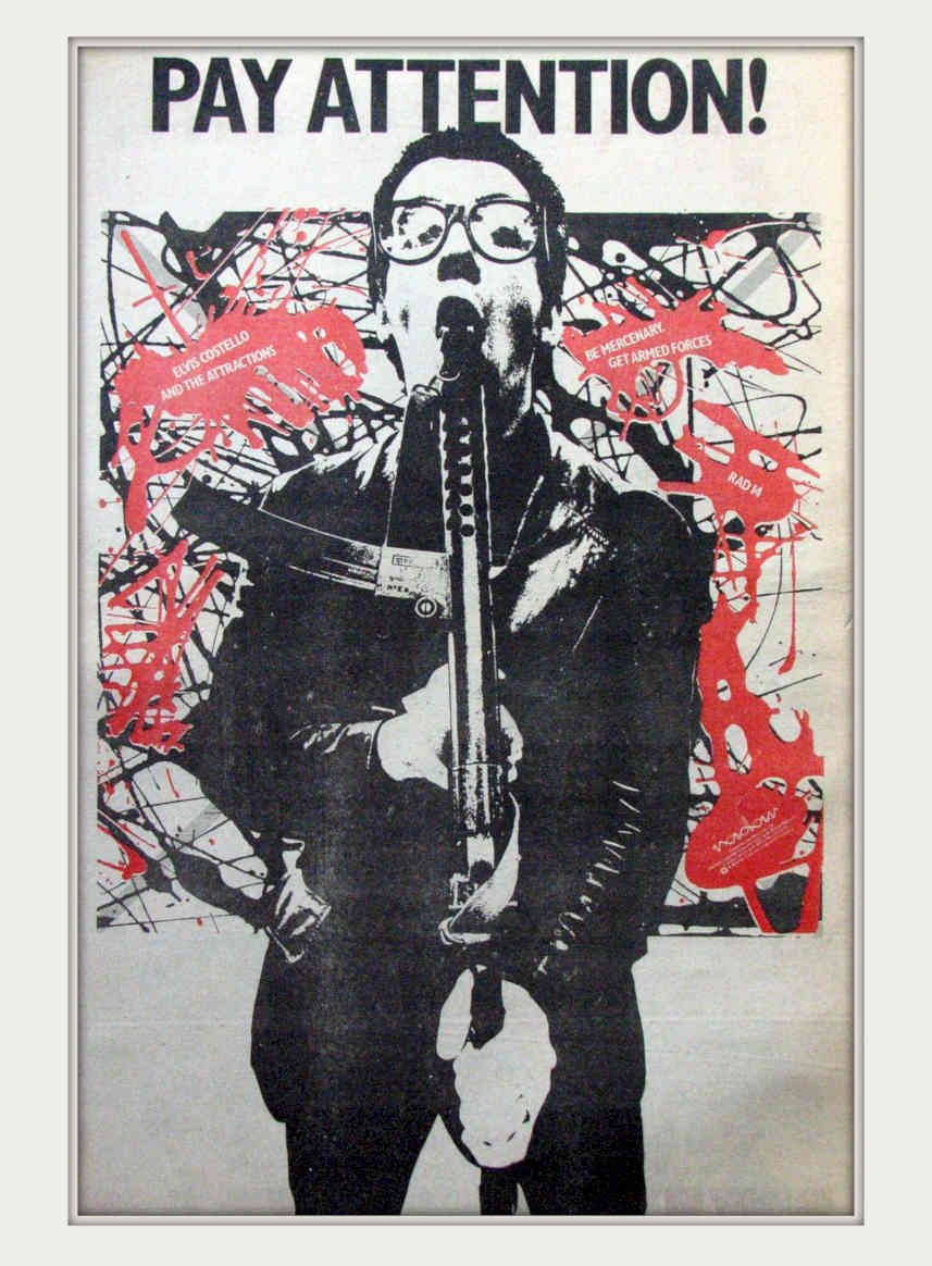 Fall Concert Poster Vintage Retro Advert Poster A4 Photo Print