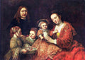 Family Portrait Rembrandt A4 Photo Print