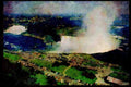 Famous Landmarks 288043 Niagara Falls, Canada A4 Limited Edition Watercolour Print