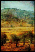 Famous Landmarks 288080 Bethlehem Skyline A4 Limited Edition Watercolour Print