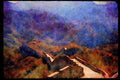 Famous Landmarks 288091 Mutianyu Beijing, Great Wall Of China A4 Limited Edition Watercolour Print
