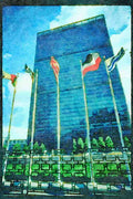 Famous Landmarks 288095 New York City, U.S.A. A4 Limited Edition Watercolour Print