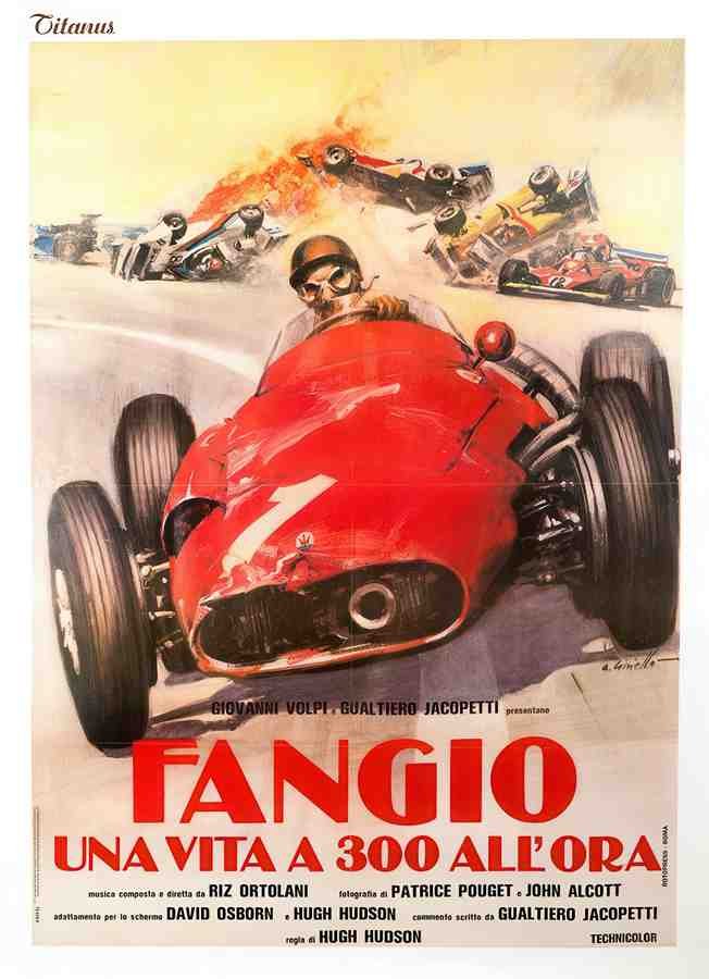 FangioA Vintage Advert A4 Photo Print