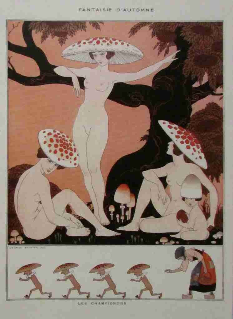 Fantasio D Automne 1916 George Barbier A4 Photo Print