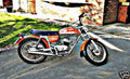 Fantic Ti Sports motorbike A4 Photo Print