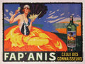 Fap Anis Celui Des Connaisseurs Vintage Advert A4 Photo Print