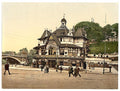 Farhouse seewarte and Karsten Miles Bridge Hamburg Vintage A4 Photo Print