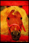 Farm Animals 066060 Horse A4 Limited Edition Watercolour Print