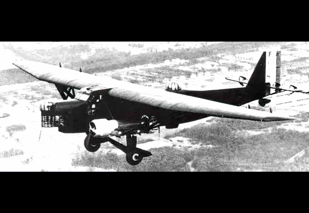Farman F220 Heavy Bomber France A4 Photo Print