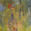 Farmers Garden With Crucifix Klimt A4 Photo Print